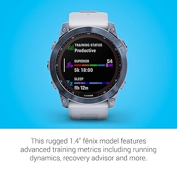 Amazon.com: Garmin Fenix 7X Sapphire Solar, Adventure
